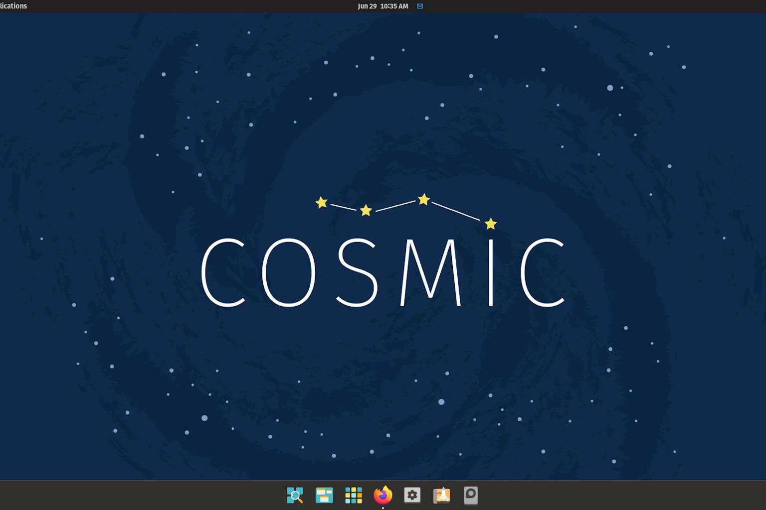 Pop!_OS 20.04 new COSMIC wallpaper