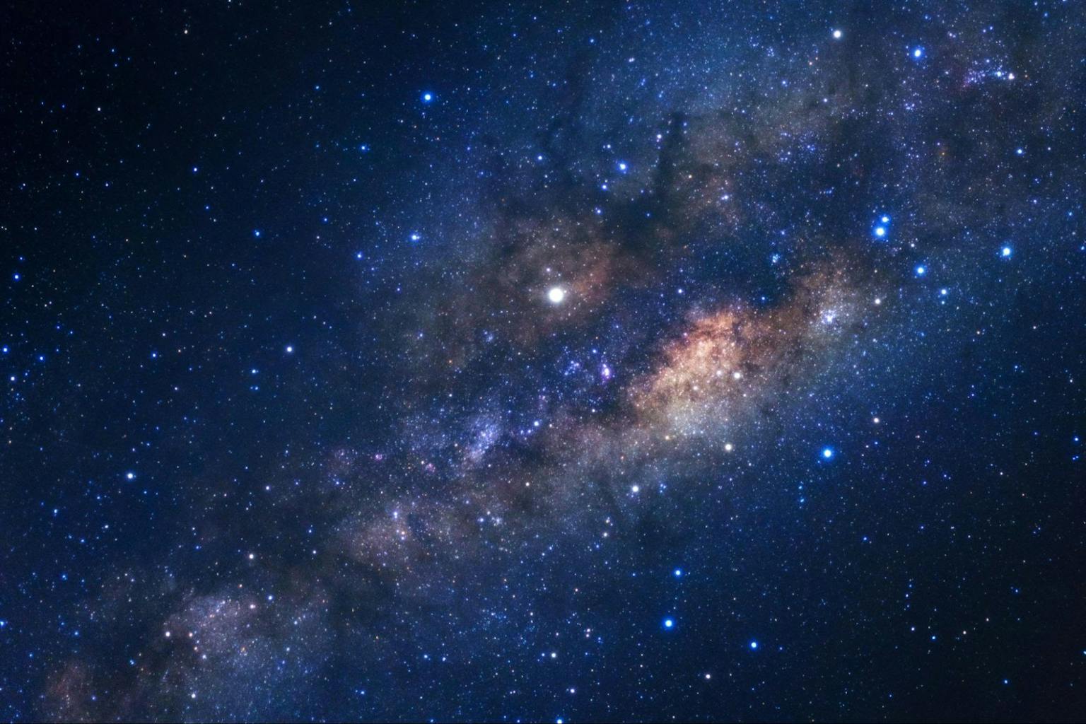 Space: The Header Image Frontier. (It's a picture of space. Some galaxy or something, likely a long time ago and far far away.)