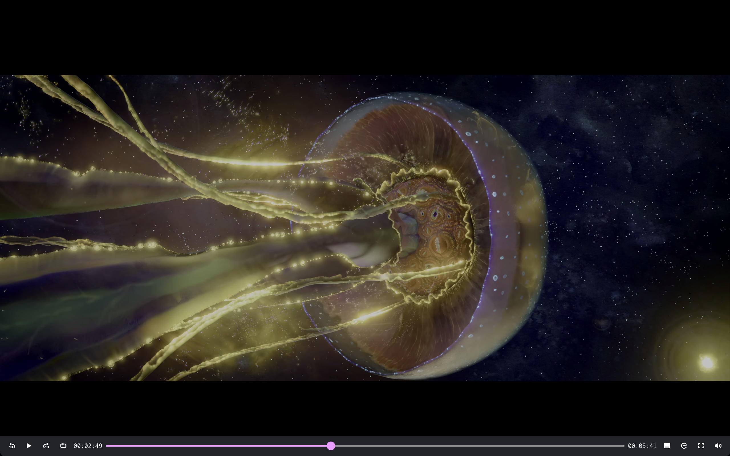 New COSMIC Player Features. Movie scene from "Singularity" (CC) Blender Foundation | studio.blender.org