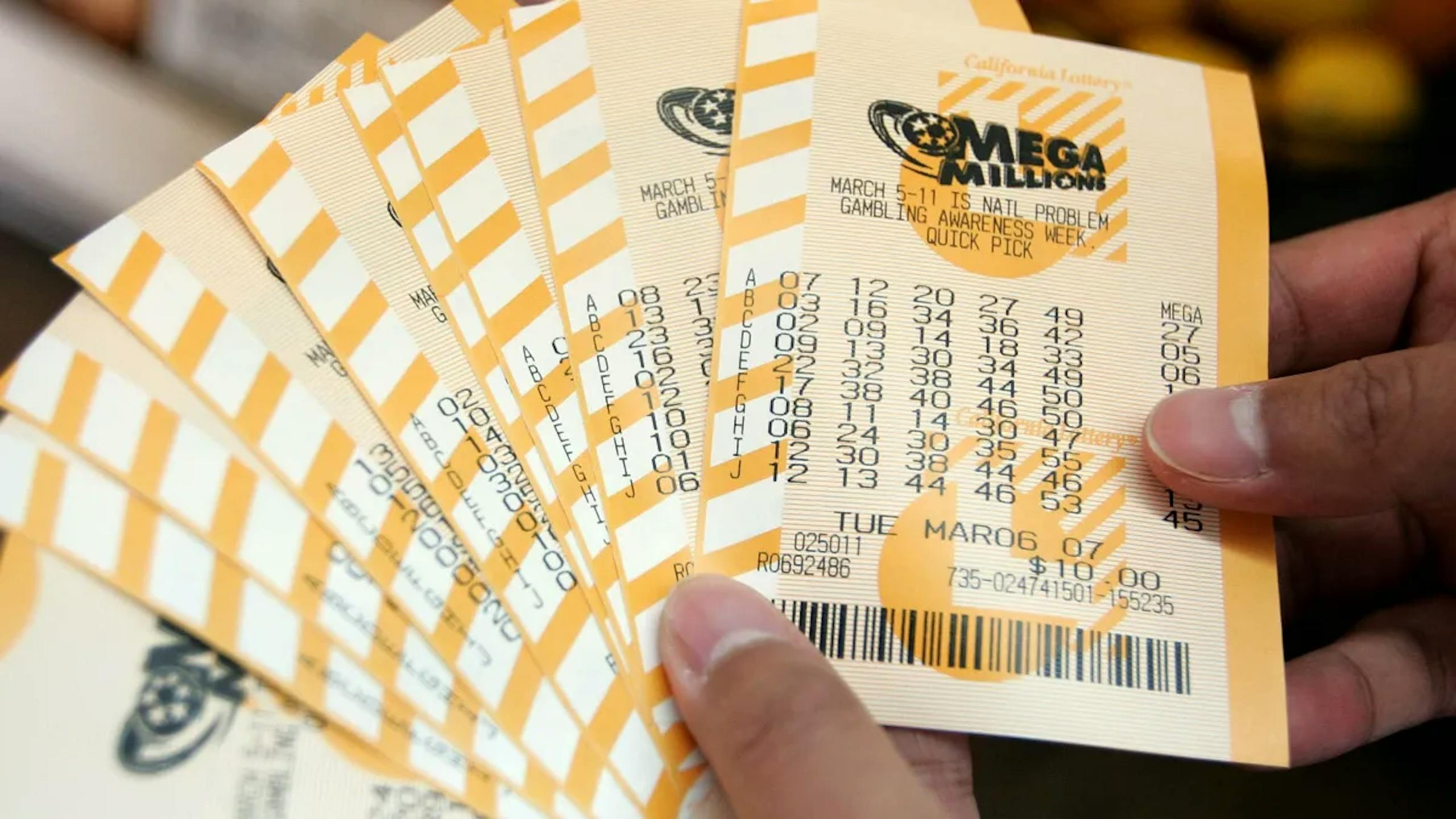 Boleto Mega Millions