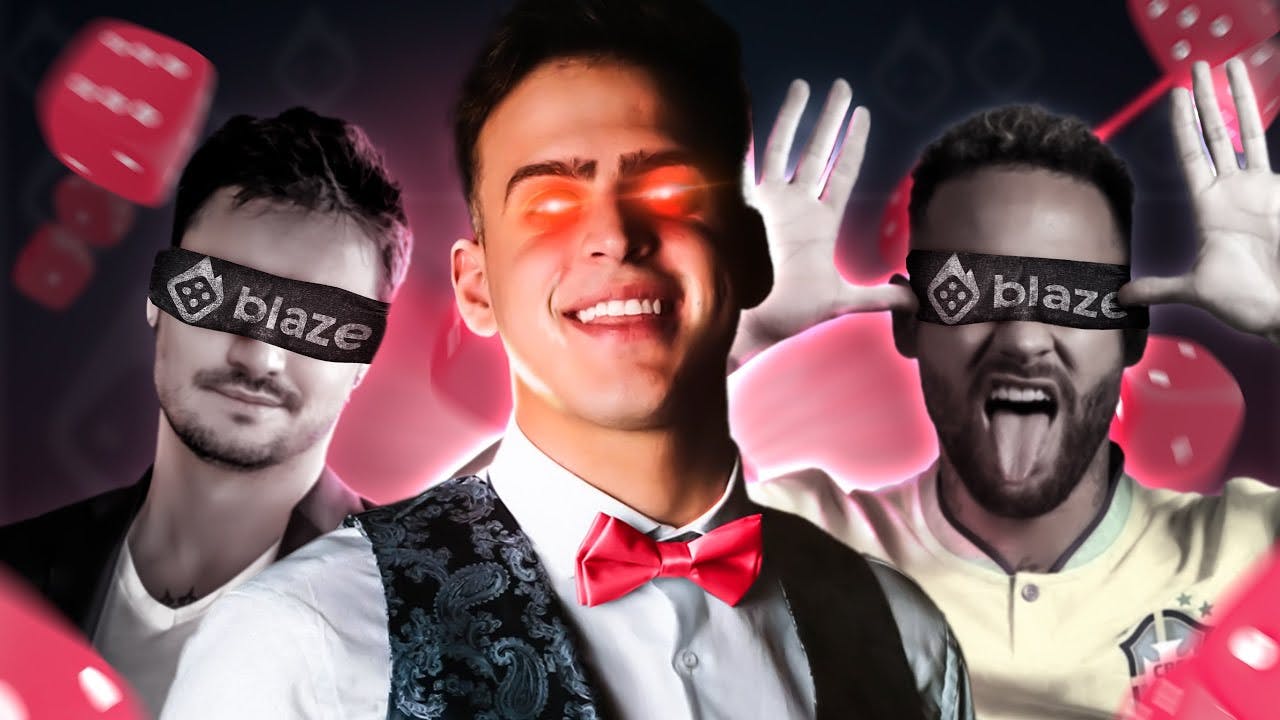 Jon Vlogs, Neymar and Felipe Neto with Blaze