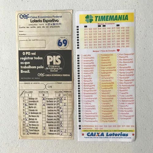 Evolução das Loterias