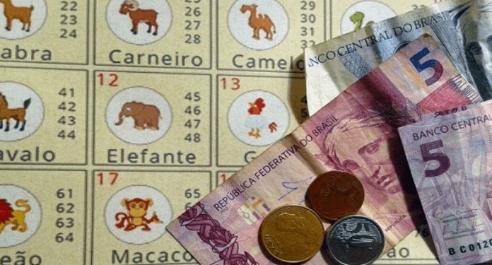 Cartón de jogo do bicho y dinero