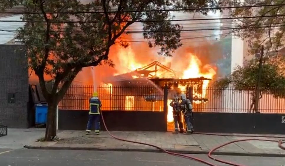 House on fire
