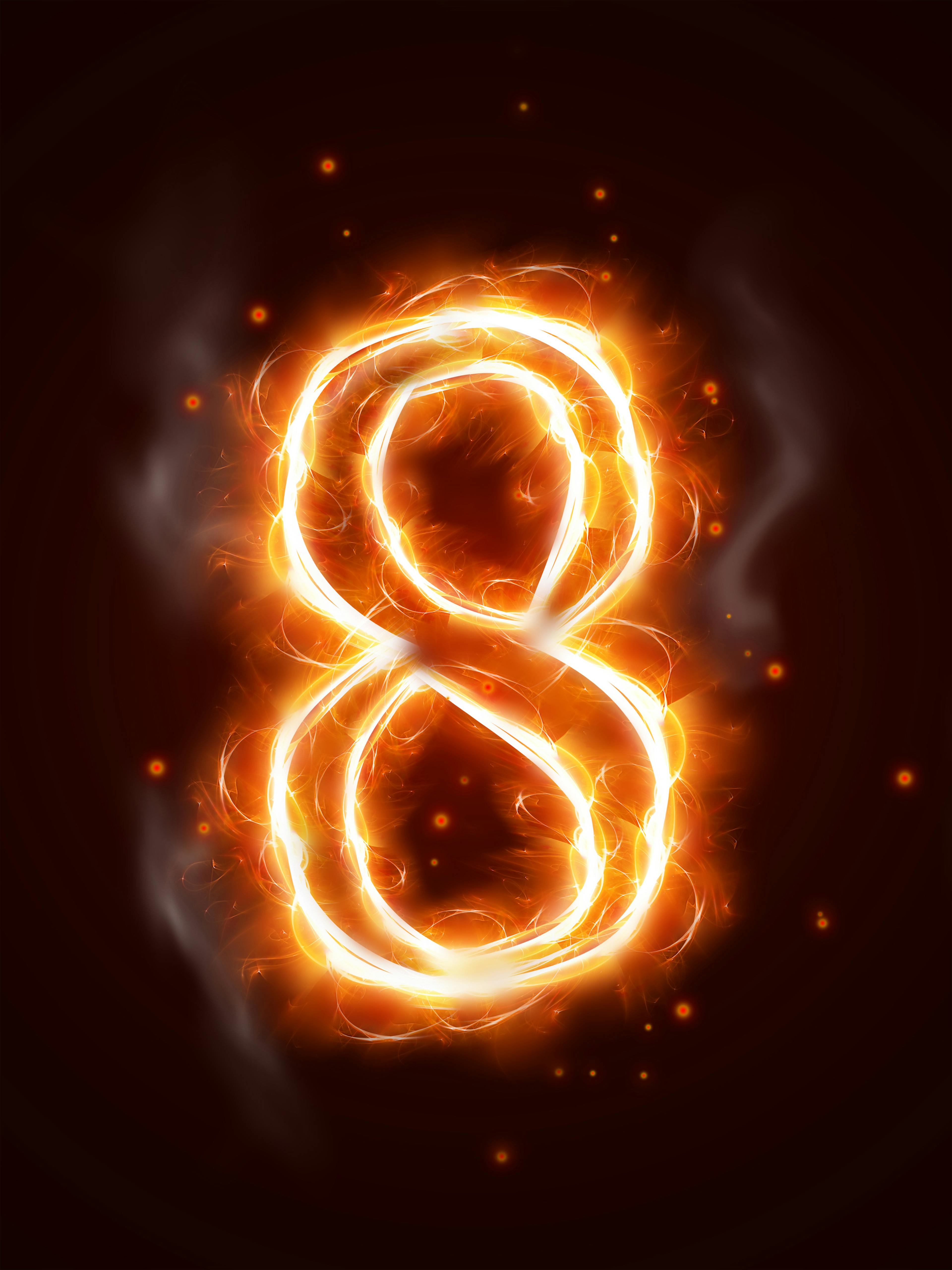 número 8