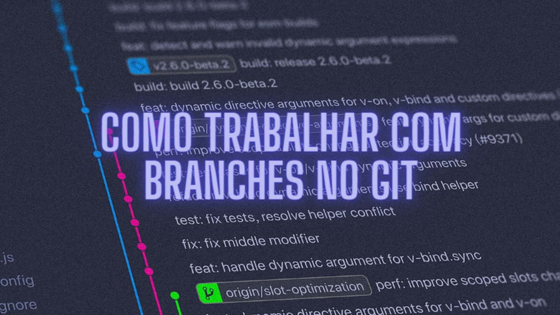 Como trabalhar com ramificações - Branches - no Git | A DEV IN DEV