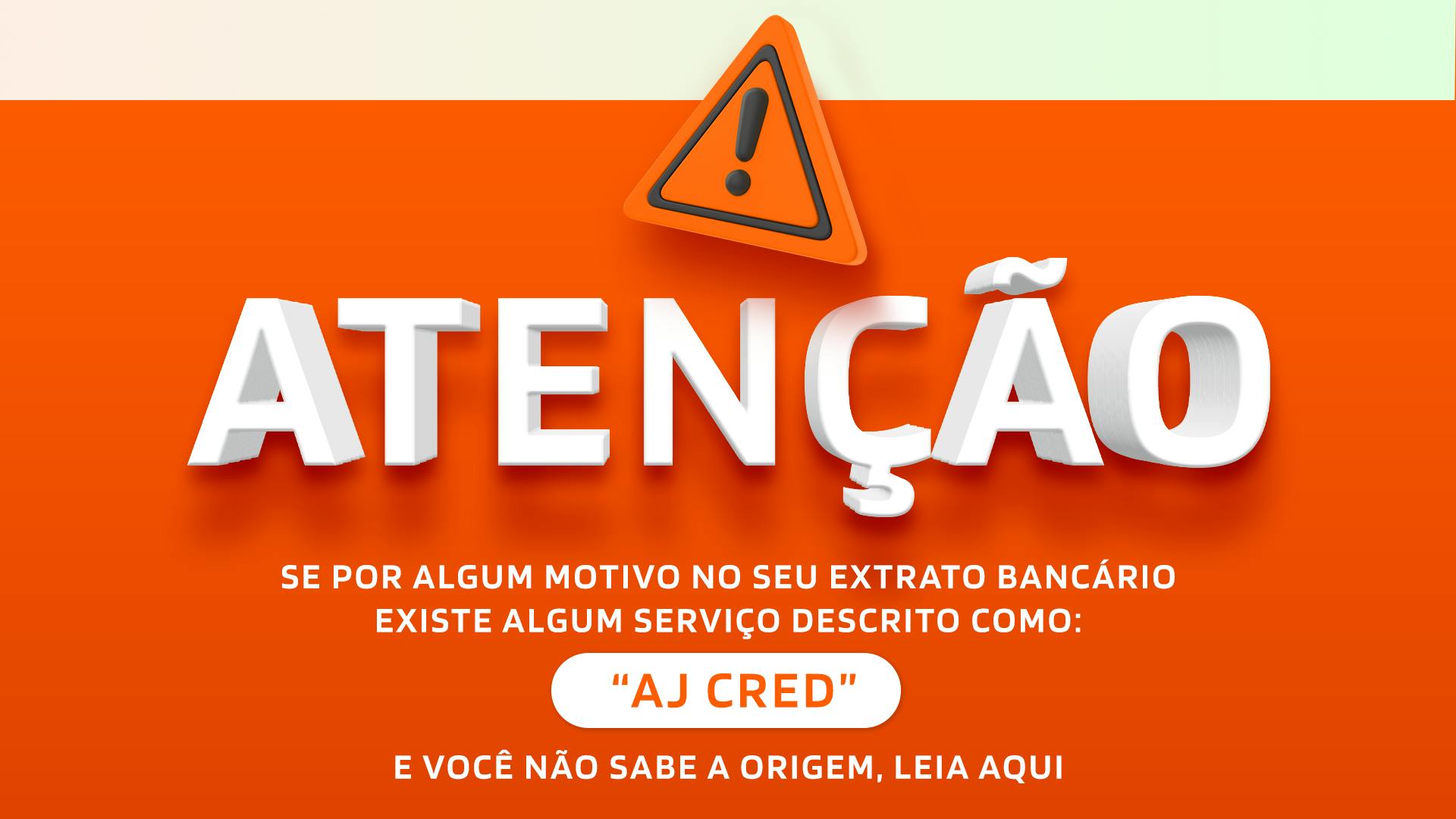 COMUNICADO AJ CRED, BANCO SAFRA, ITAÚ