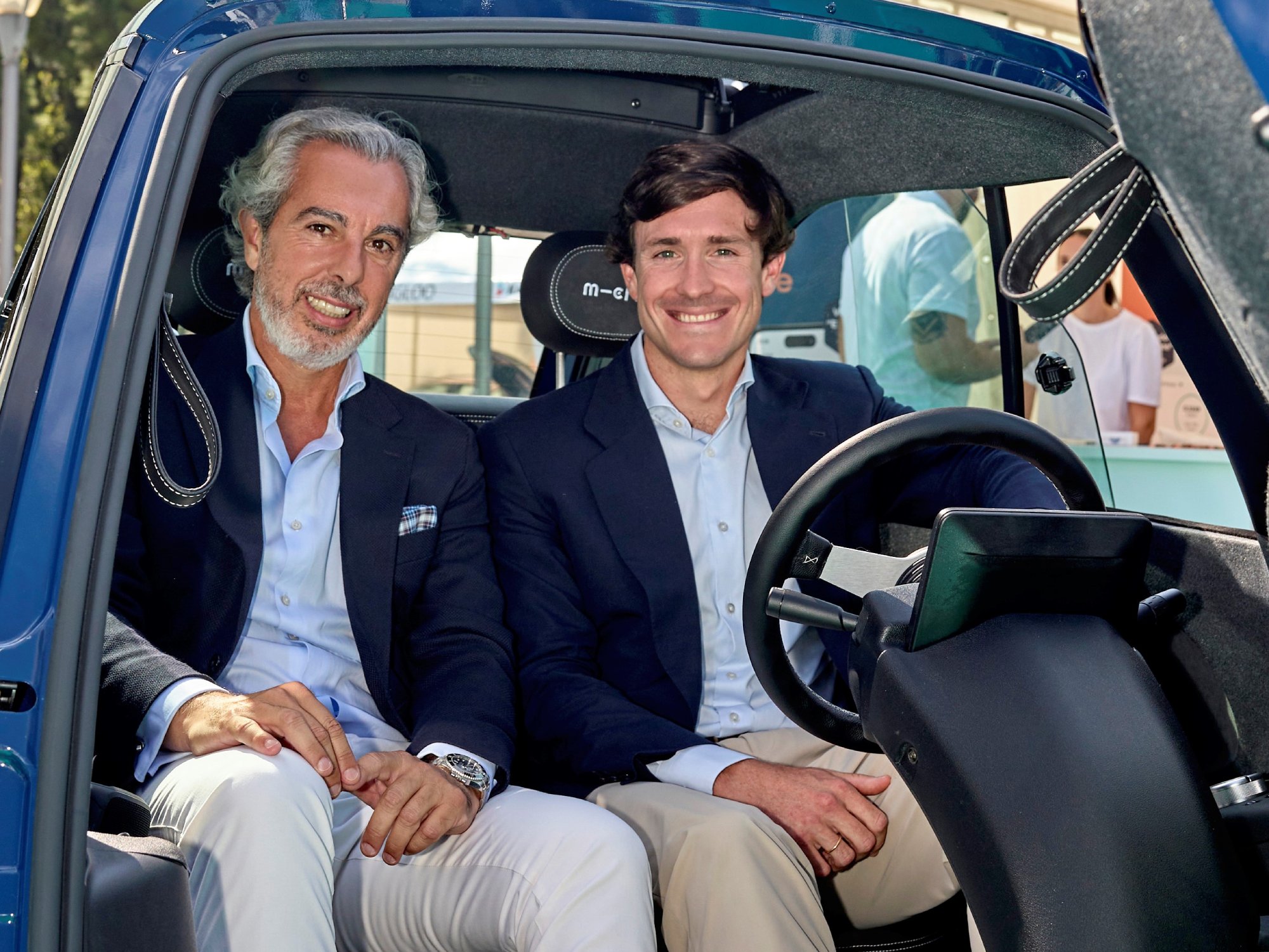 Francisco Casas, CEO de emovili, y Carlos Reina, Chief of Astara Move
