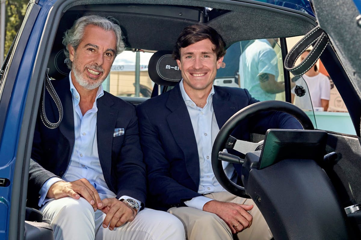 Francisco Casas, CEO de emovili, y Carlos Reina, Chief of Astara Move