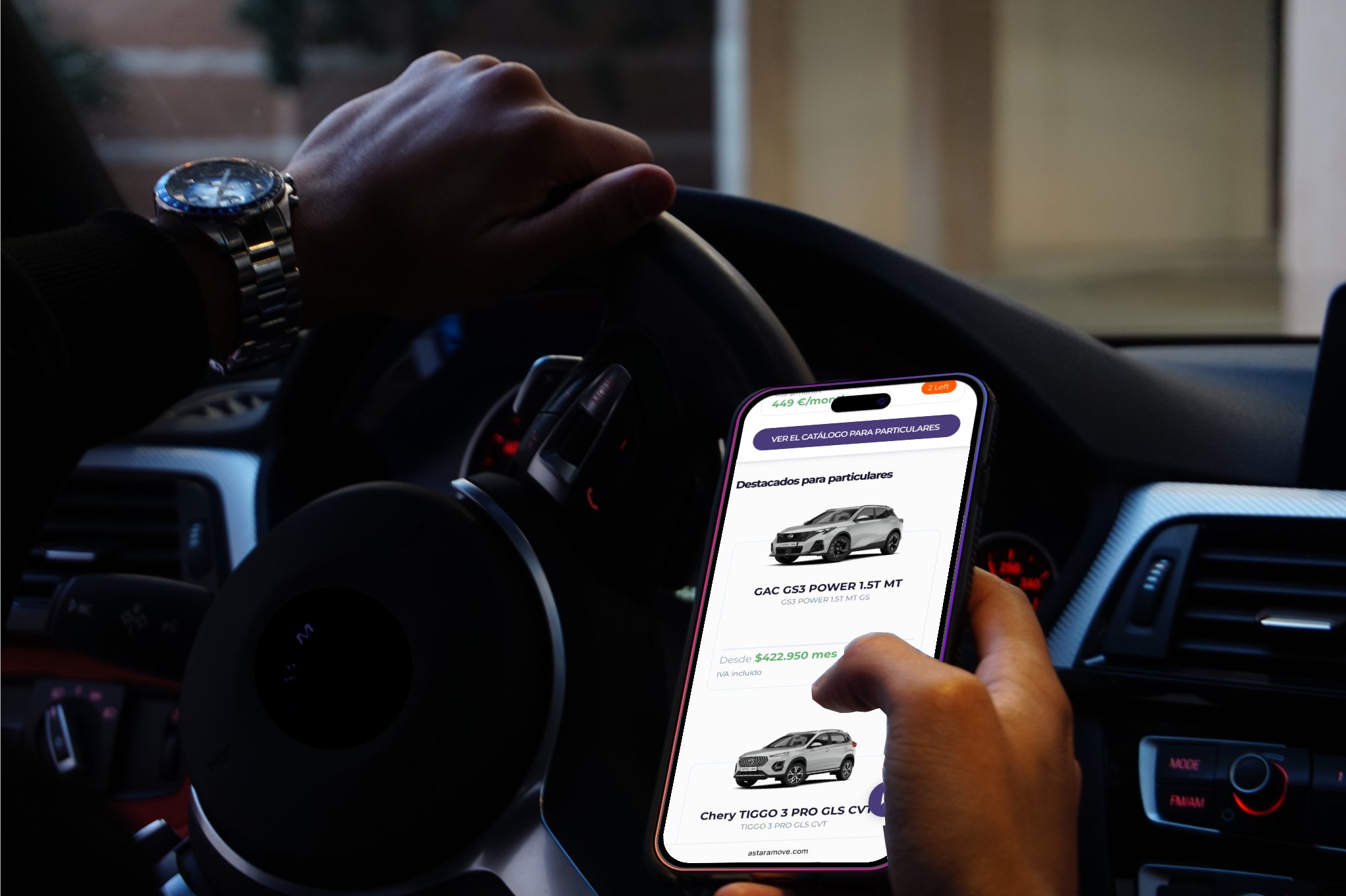 El servicio de suscripción Astara Move llega a Chile