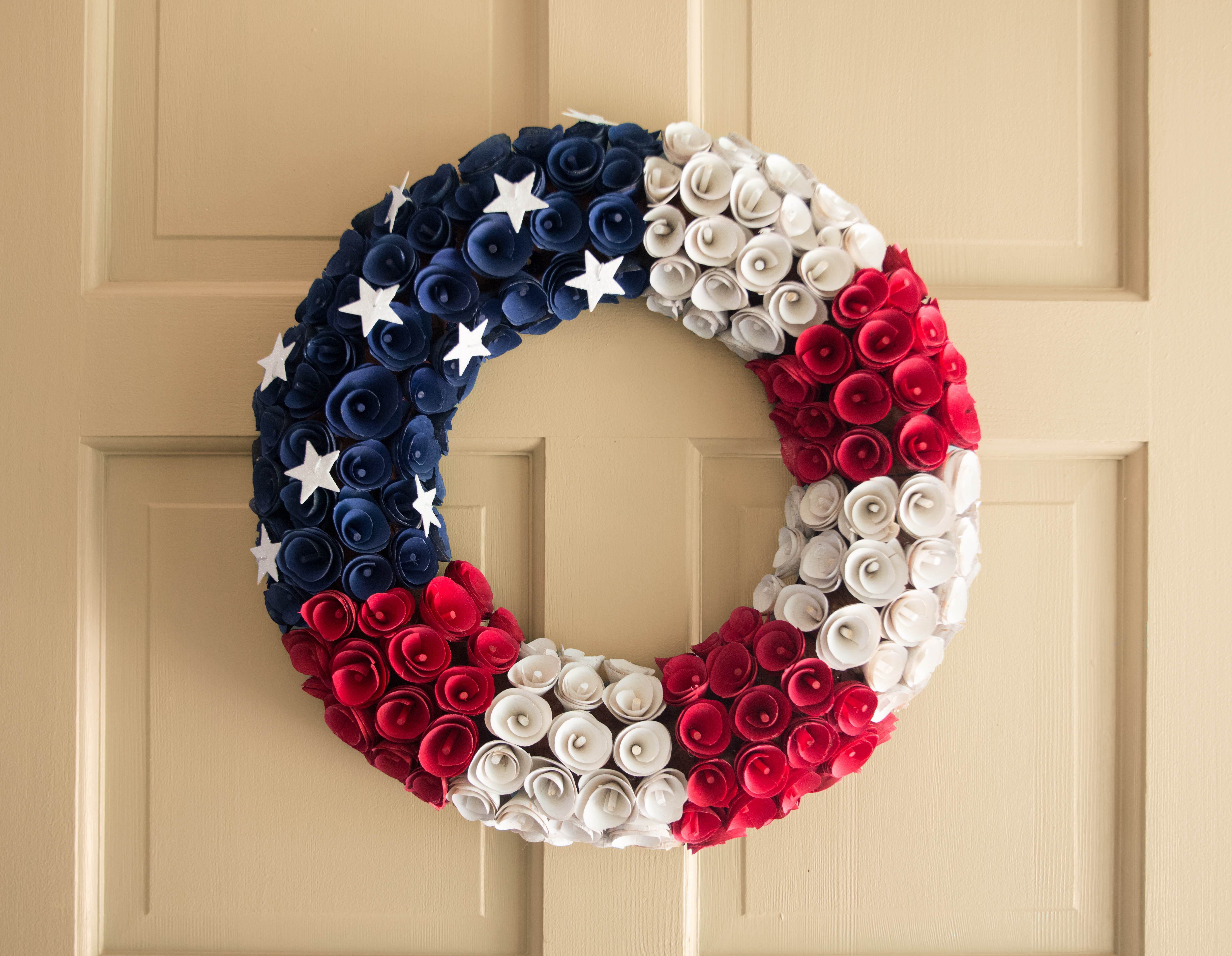 fourth of july party wreath