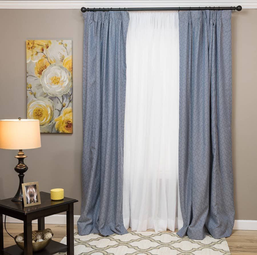 How to Layer Sheer & Blackout Curtains