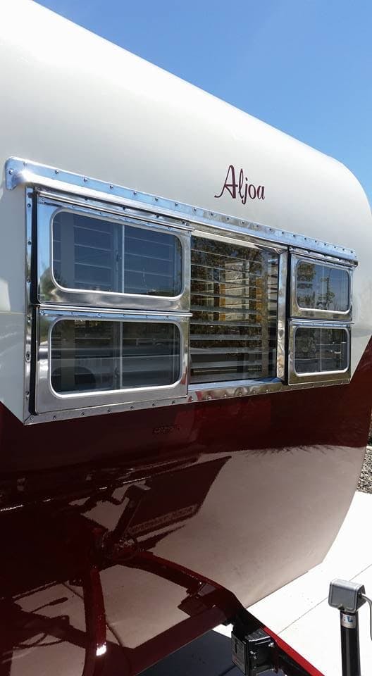 1954 Aljoa Sportsman Trailer Restoration