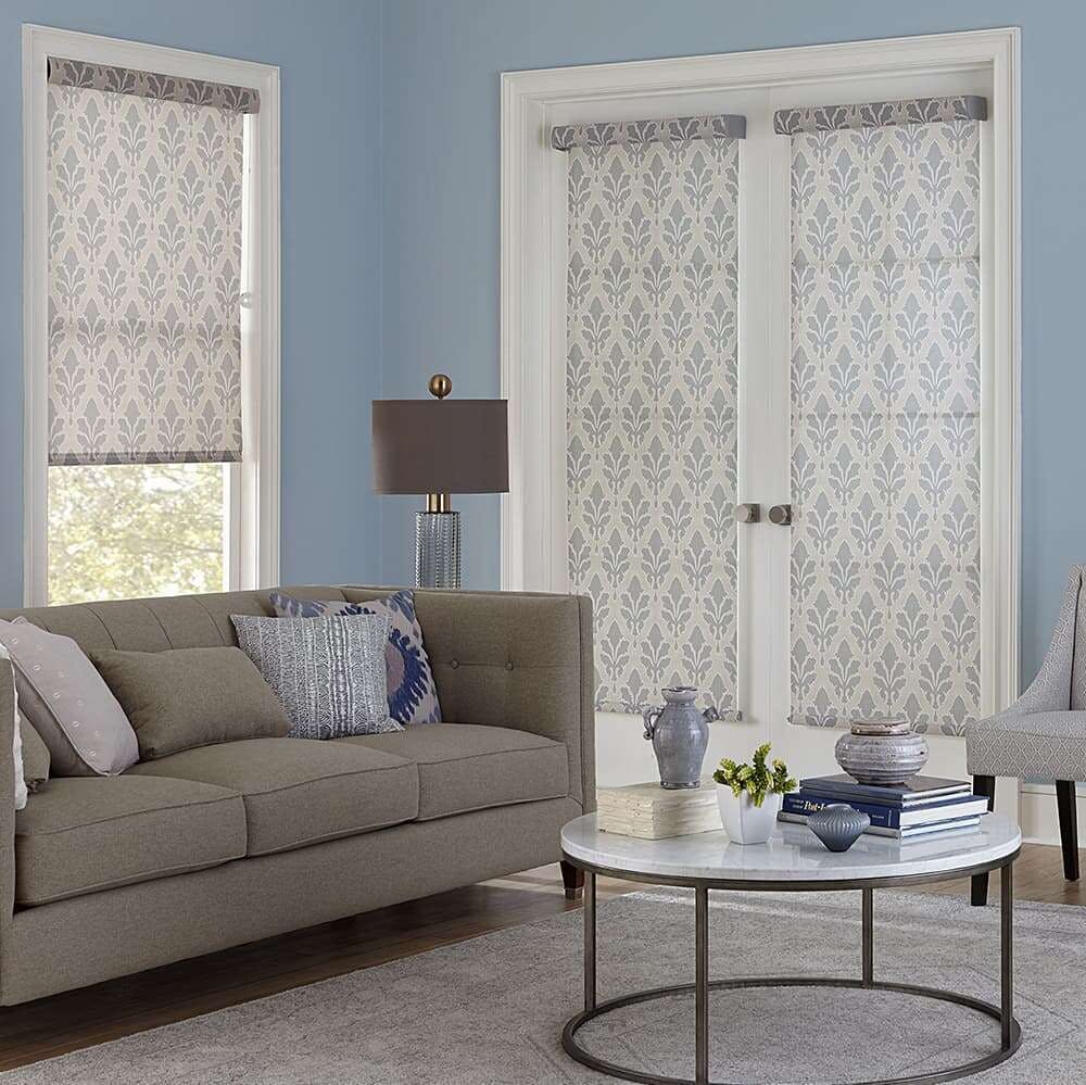 Ing Blinds For Doors, Can You Put Roman Blinds On Patio Doors