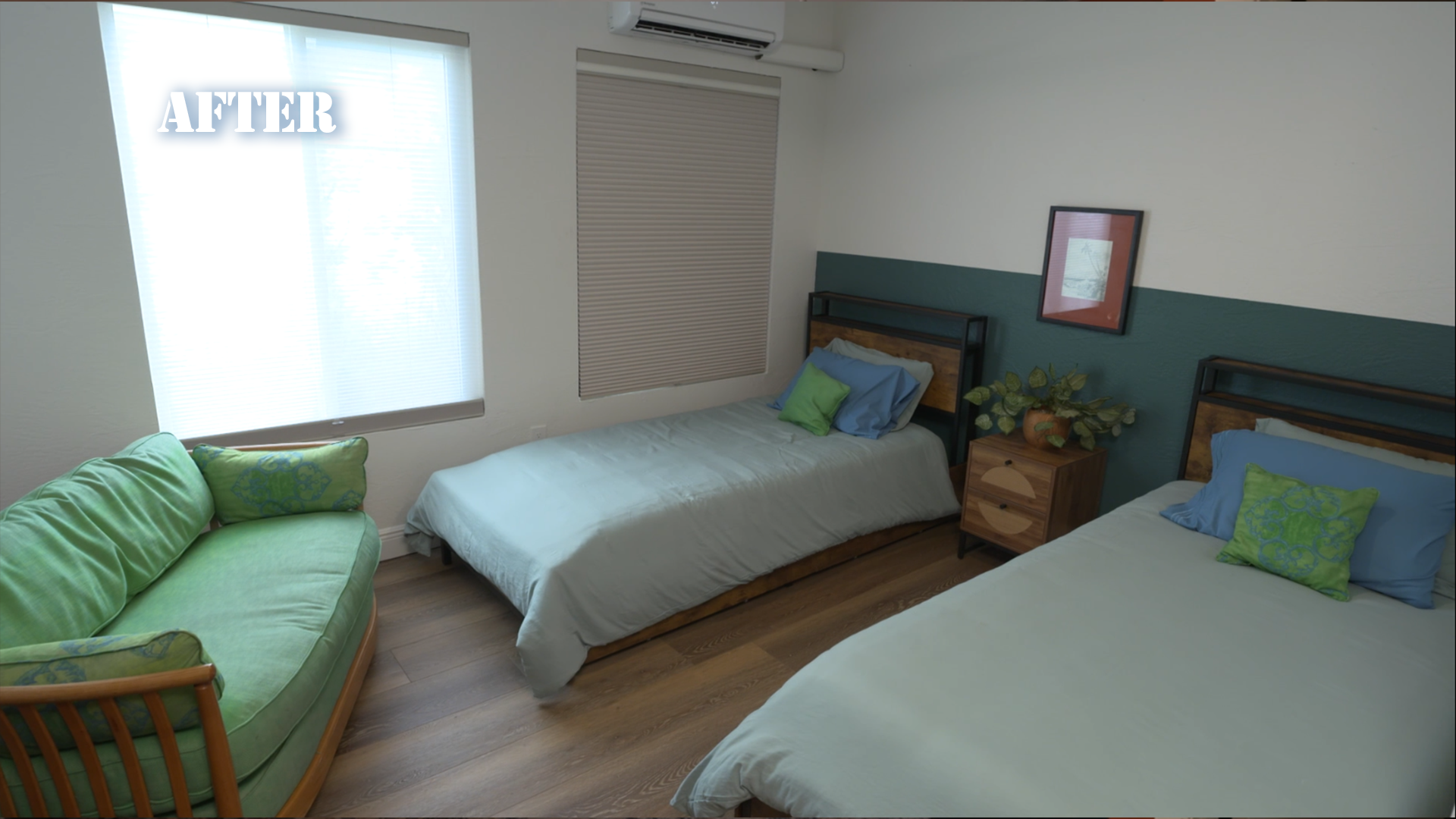 Mitchell Family Kids Bedroom 1 after Military Makeover