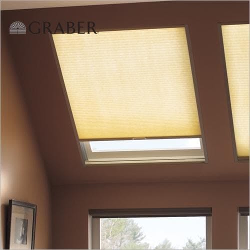 Graber skylight cell shade