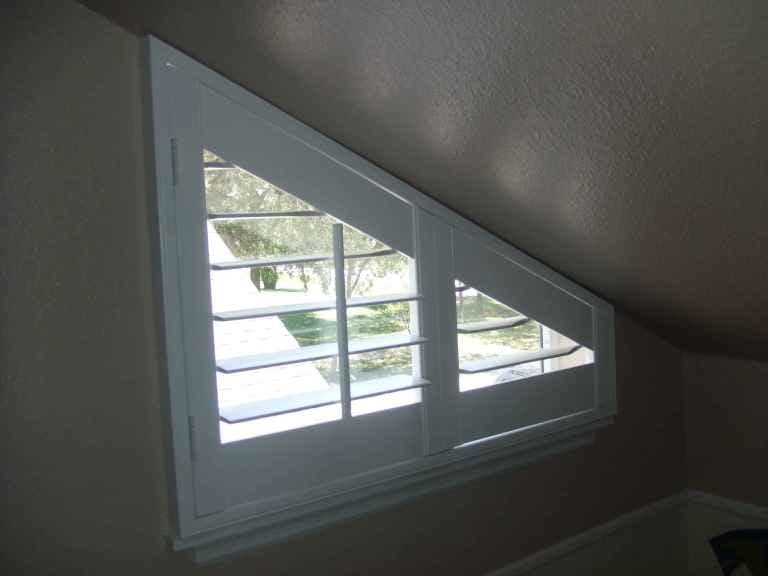 Angle Top, Angle Bottom and Triangle Window Treatments | The ...