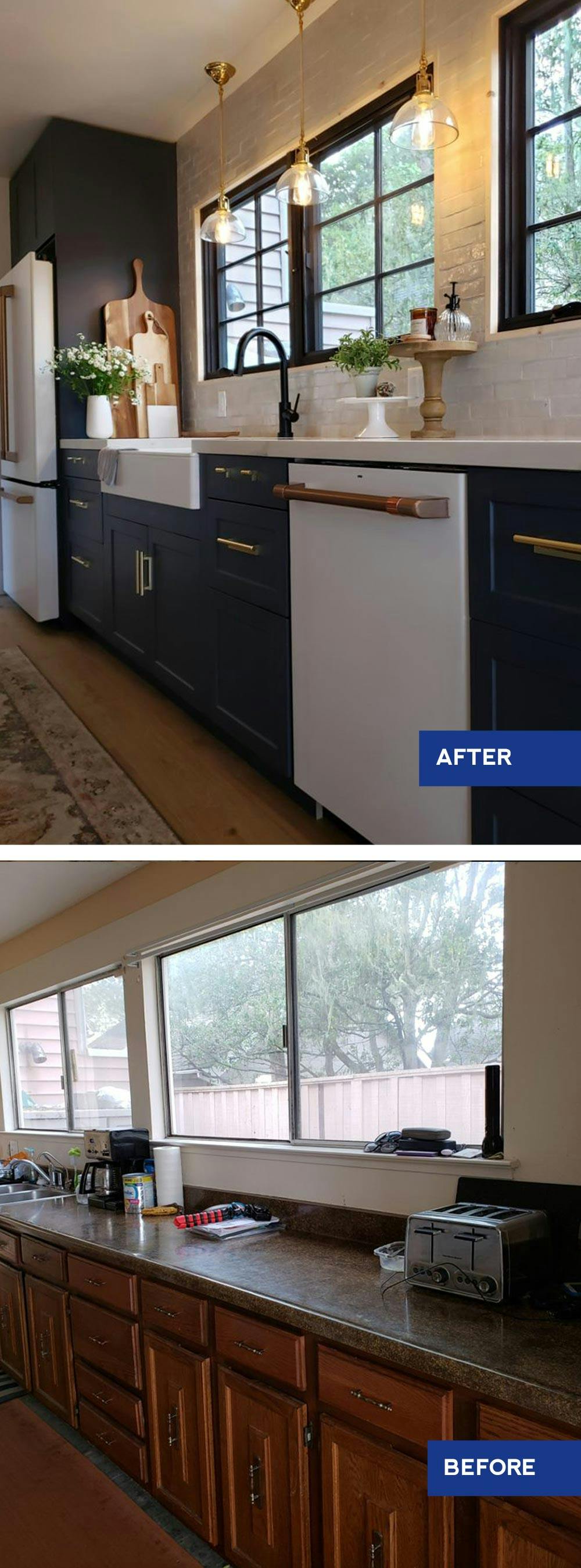 How This Homeowner Solved Her Wall Of Windows Dilemma The Blinds