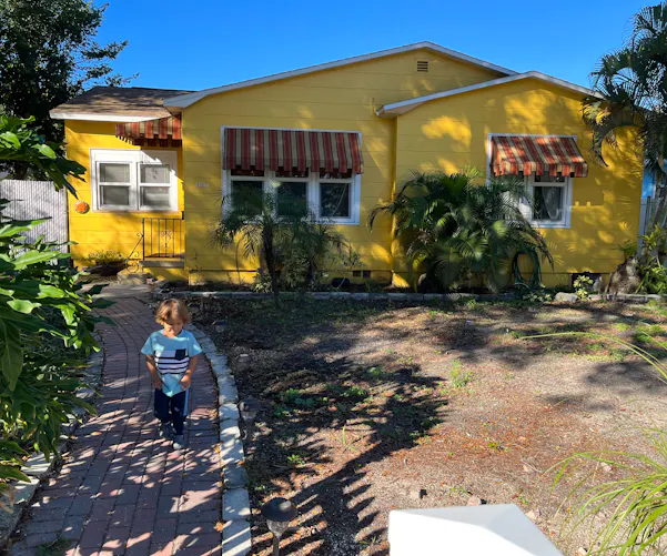 Mitchell Family home before Military Makeover