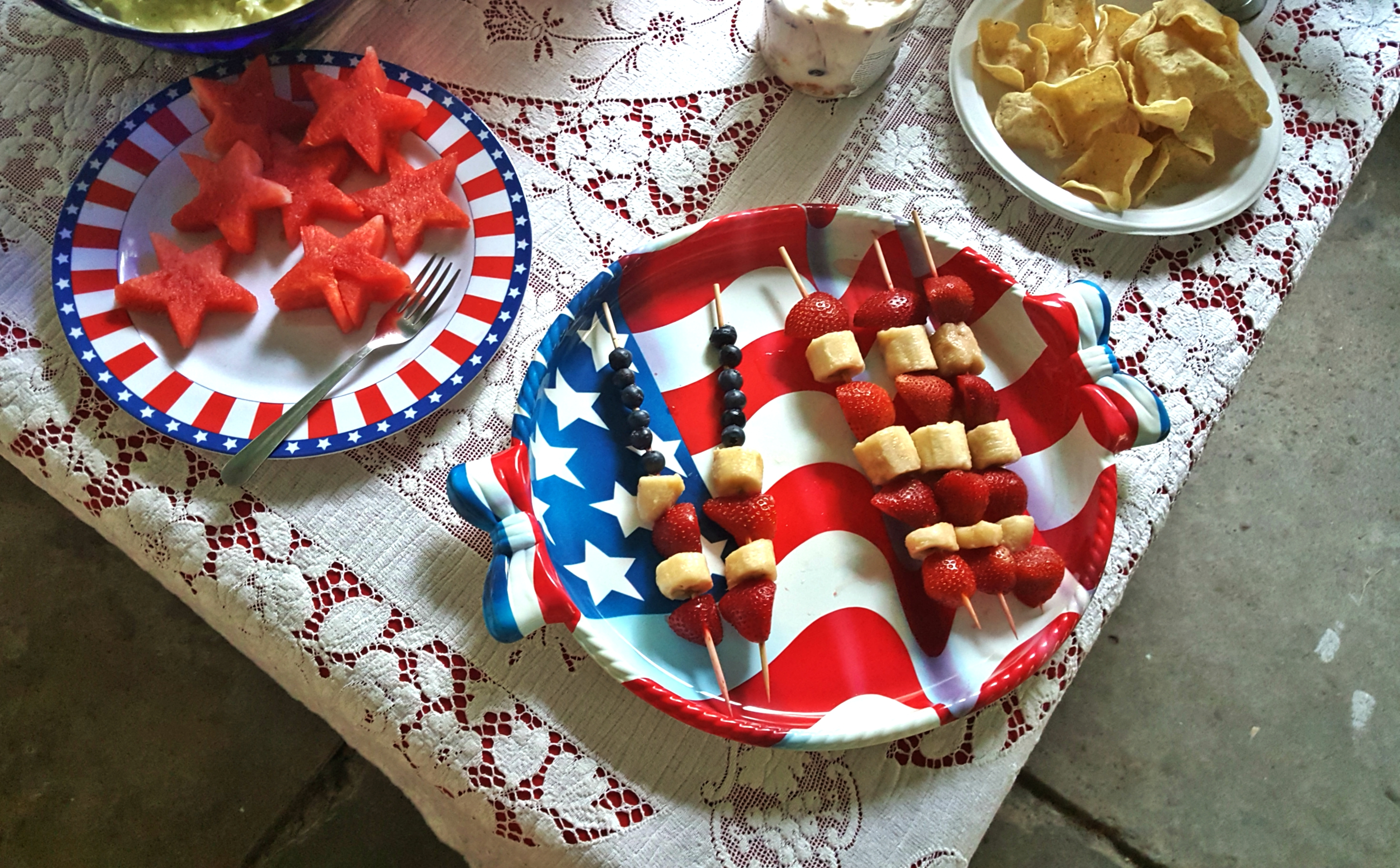 fourth of july fruit kabobs