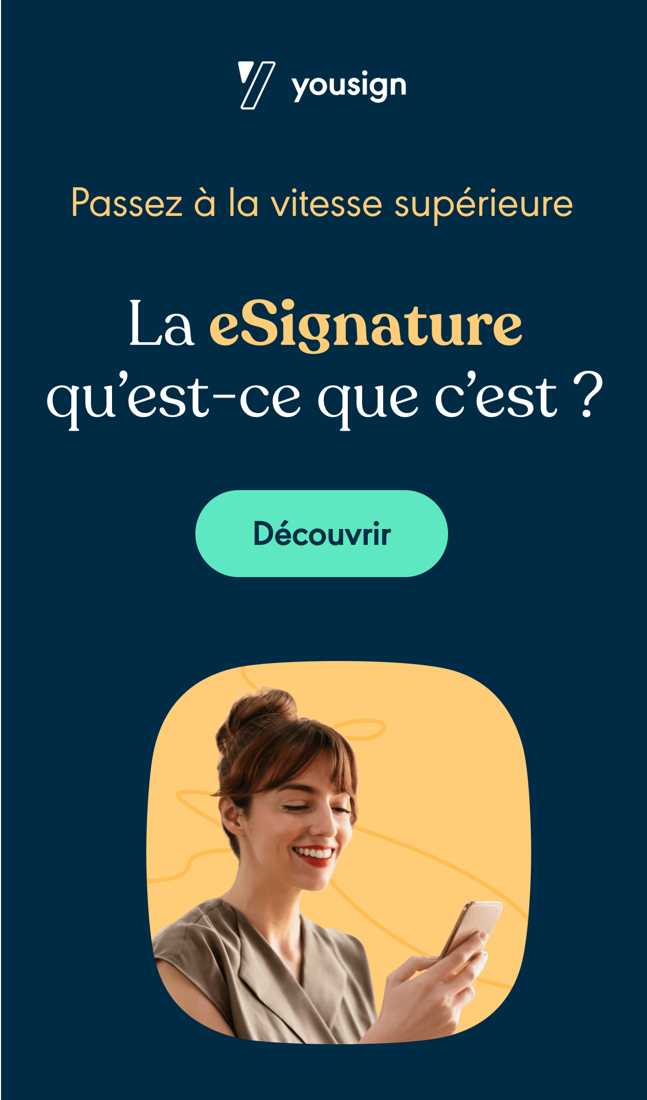Découvrir la eSignature de Yousign