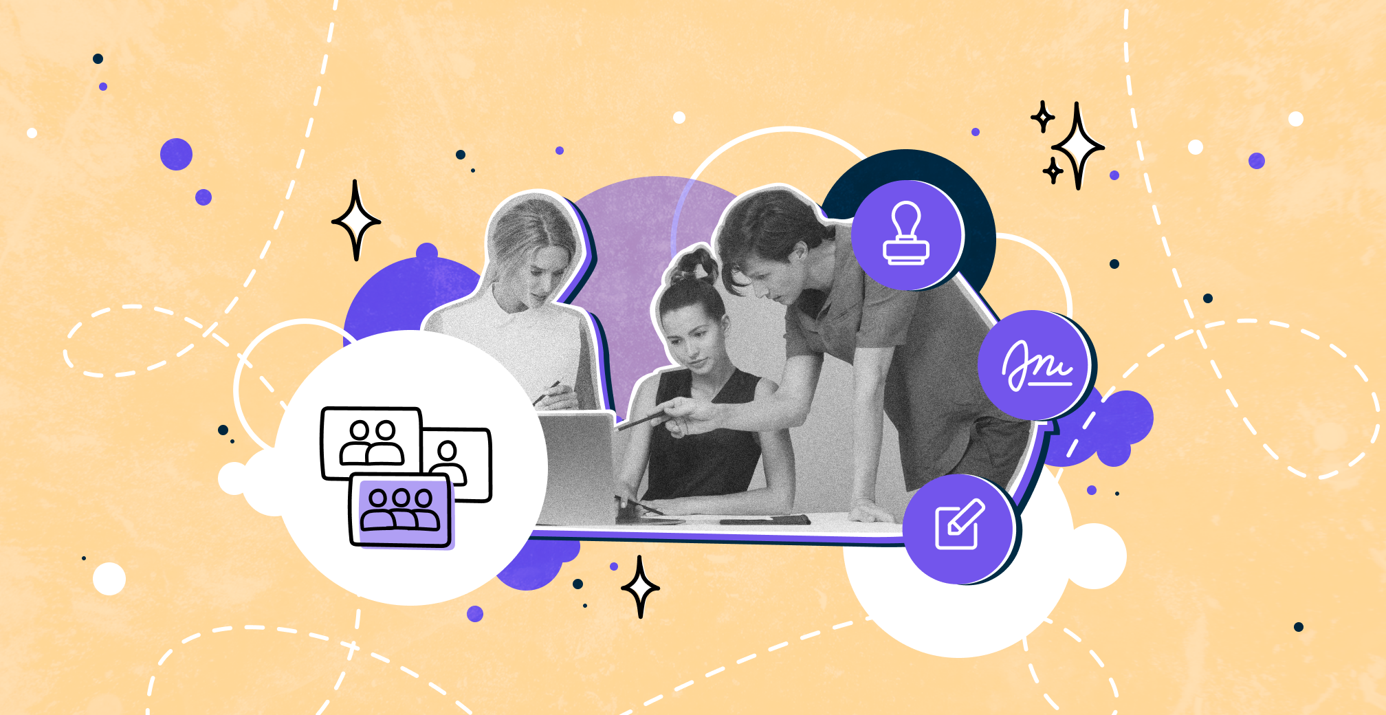 Feuille de présence d’une assemblée générale de société