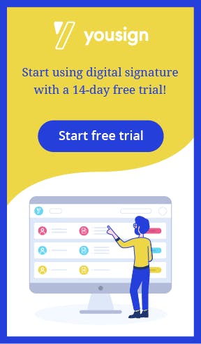 esignature sign up