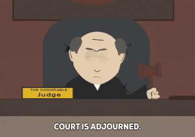 Gif Tribunal ajourné 