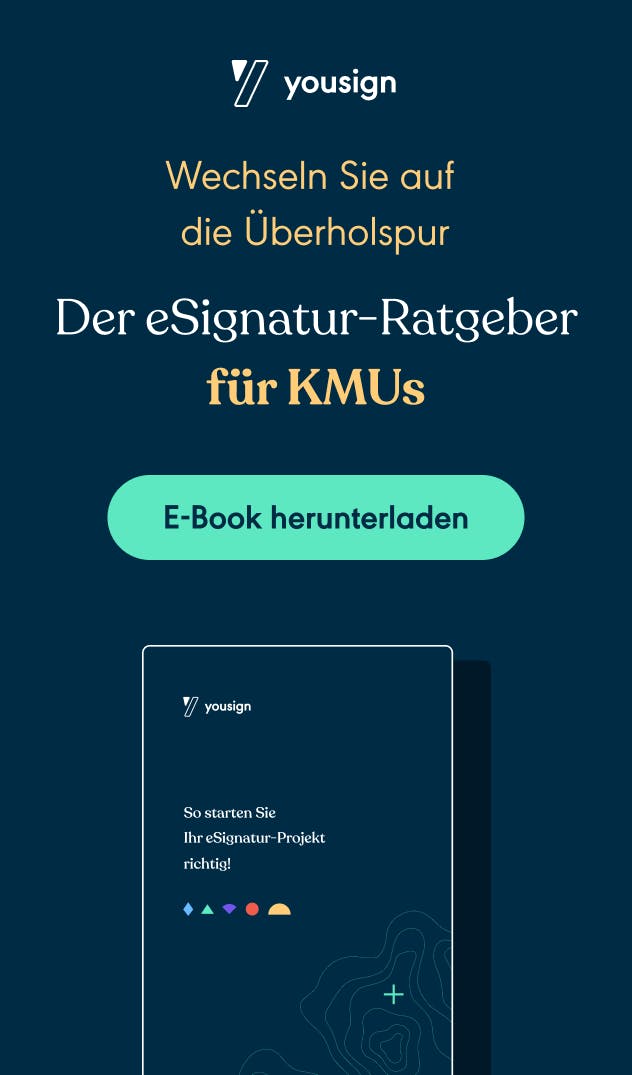 So starten Sie Ihr e-Signatur-Projekt richtig!