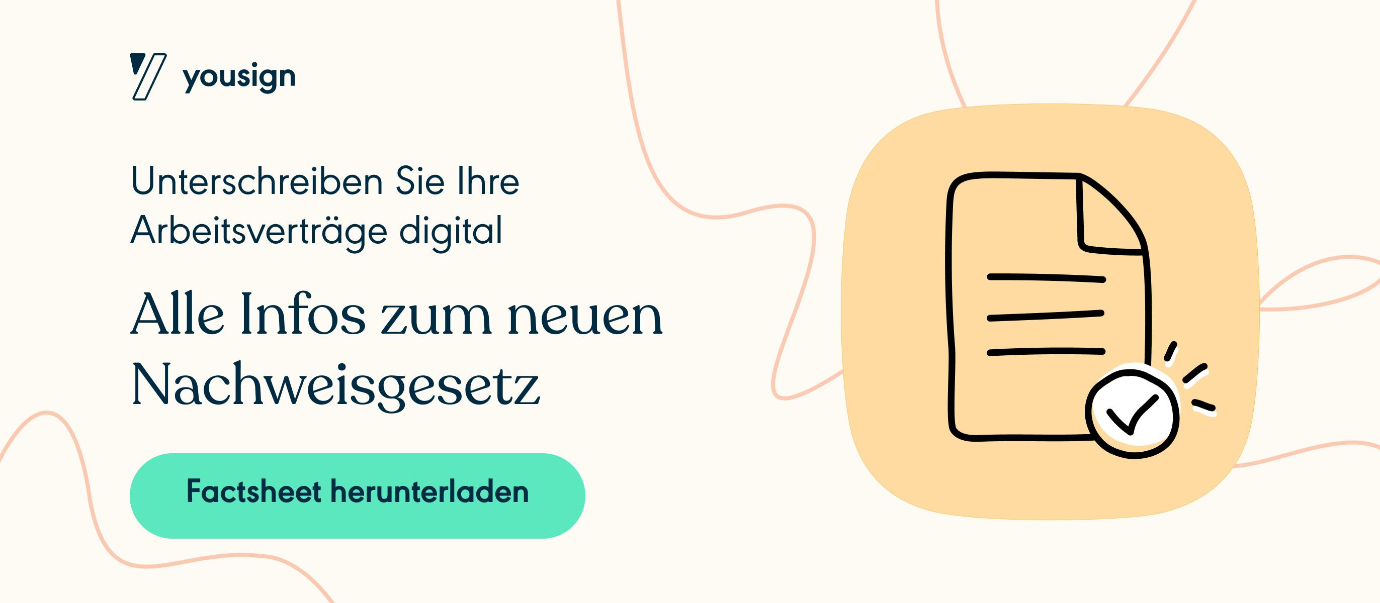 Factsheet zum neuen Nachweisgesetz herunterladen