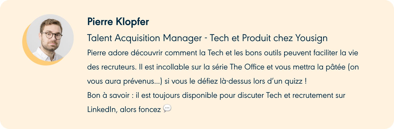 Bio Pierre Klopfer