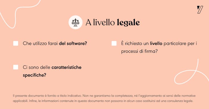 Infografica parte legale