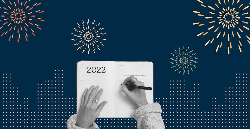 Illustration bonne année 2022