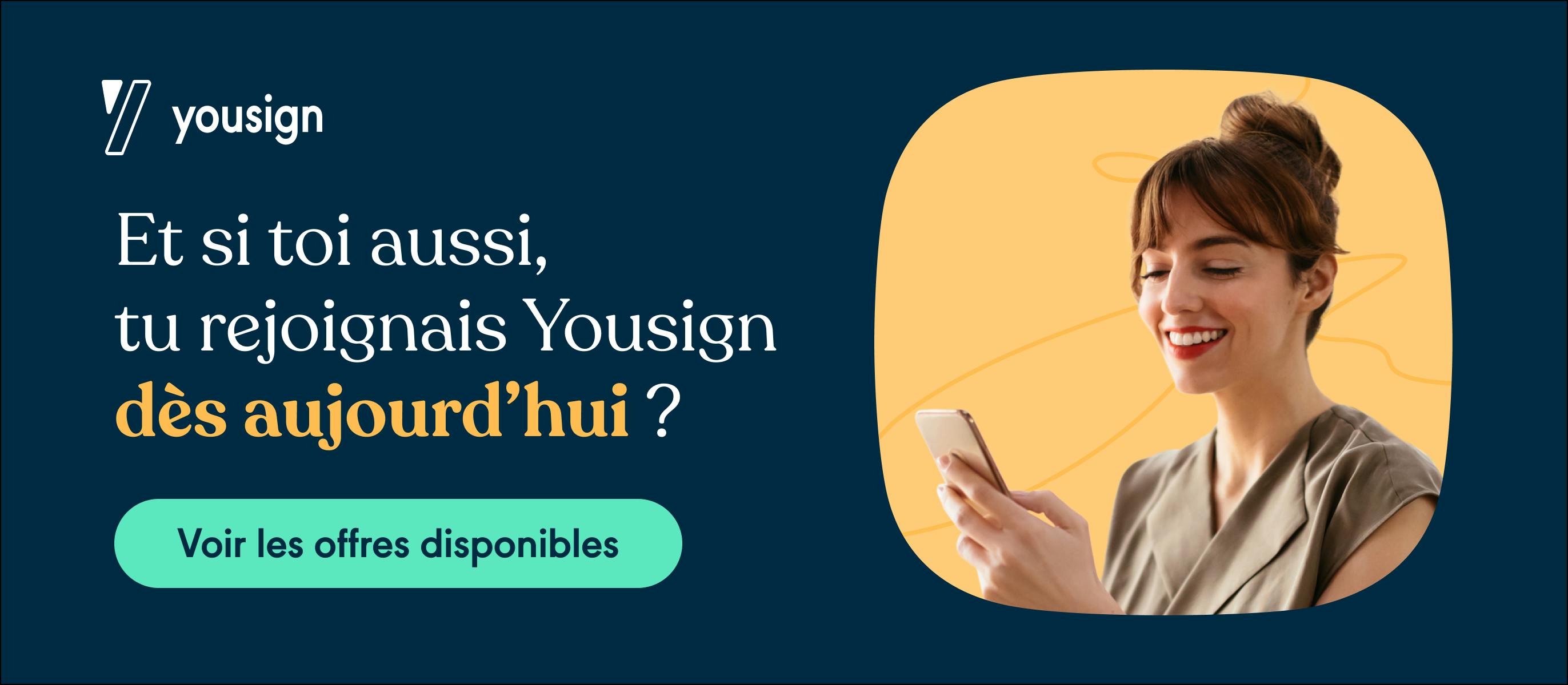 Page recrutement Yousign