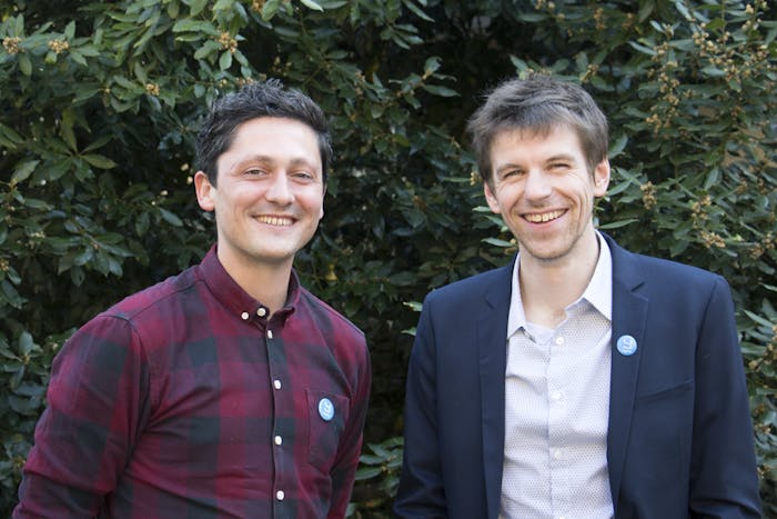Luc Pallavidino und Antoine Louiset