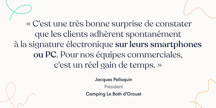 Quote du client Camping Le Both d’Orouet