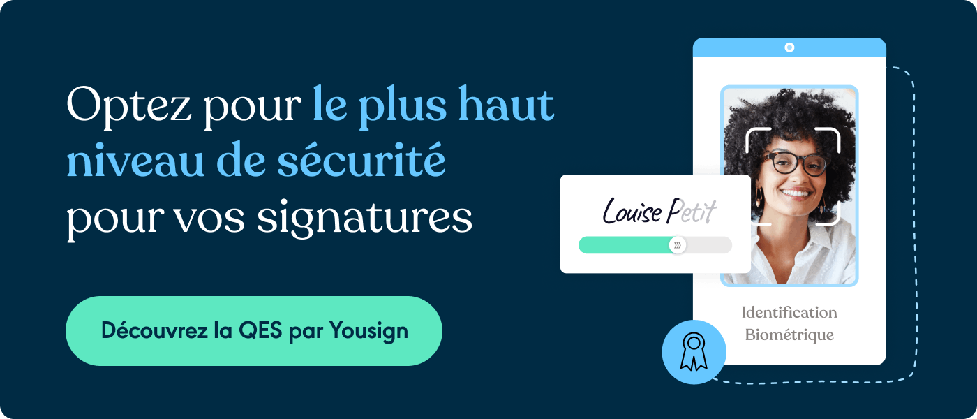Signature électronique qualifiée Yousign