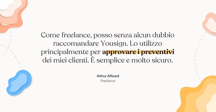 approvare i preventivi con Yousign