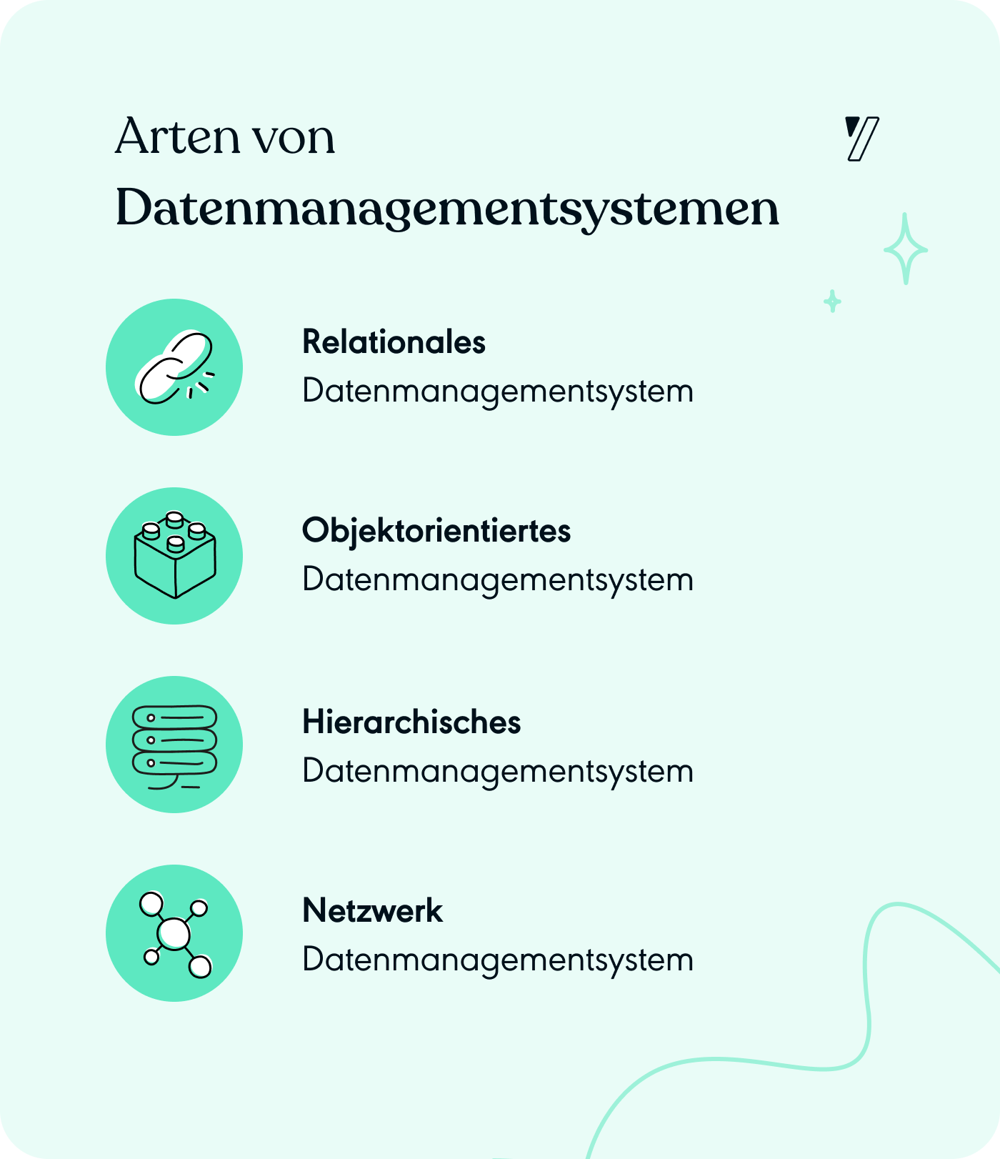 Die verschiedenen Arten von Datenmanagementsystemen