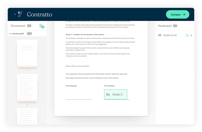 Yousign applicazione