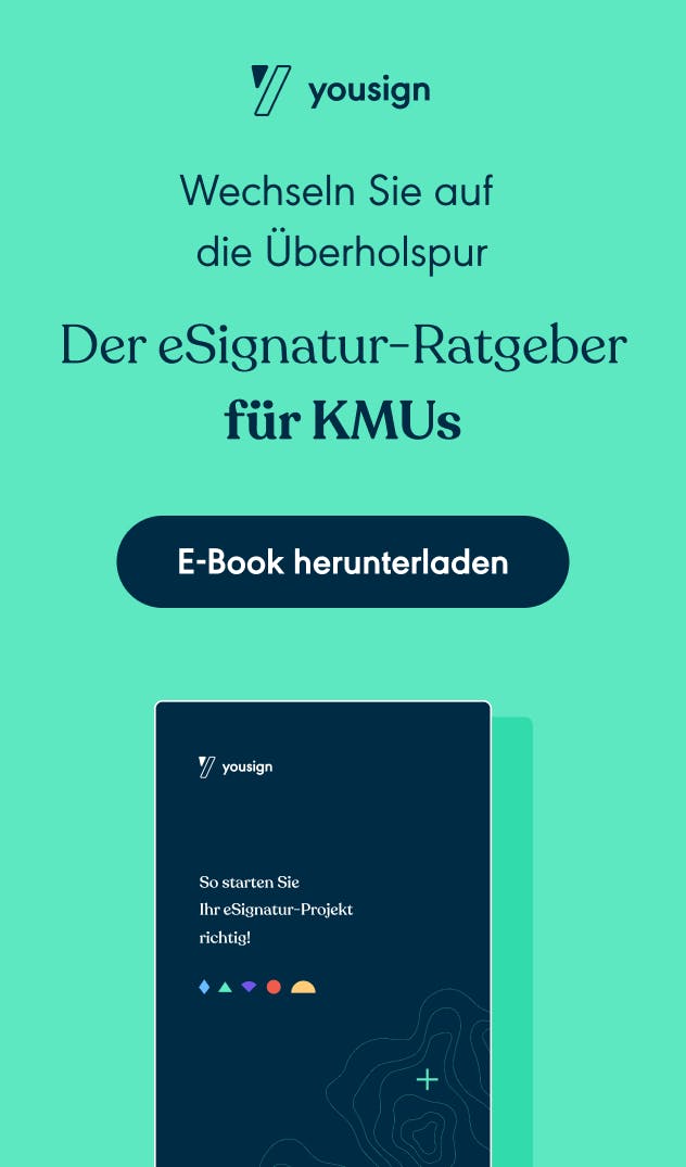 So starten Sie Ihr eSignatur-Projekt richtig!