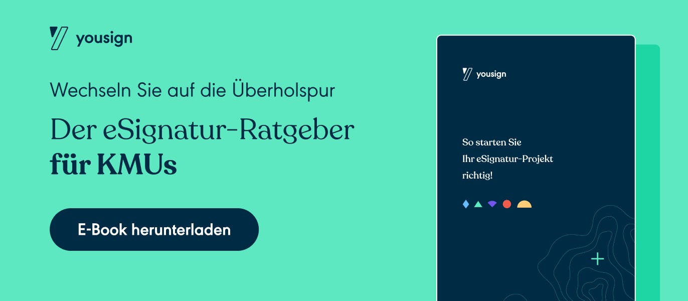 So starten Sie Ihr eSignatur-Projekt richtig!