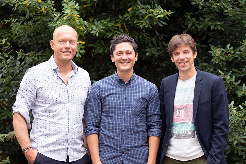Eric Chevalier, Luc Pallavidino et Antoine Louiset