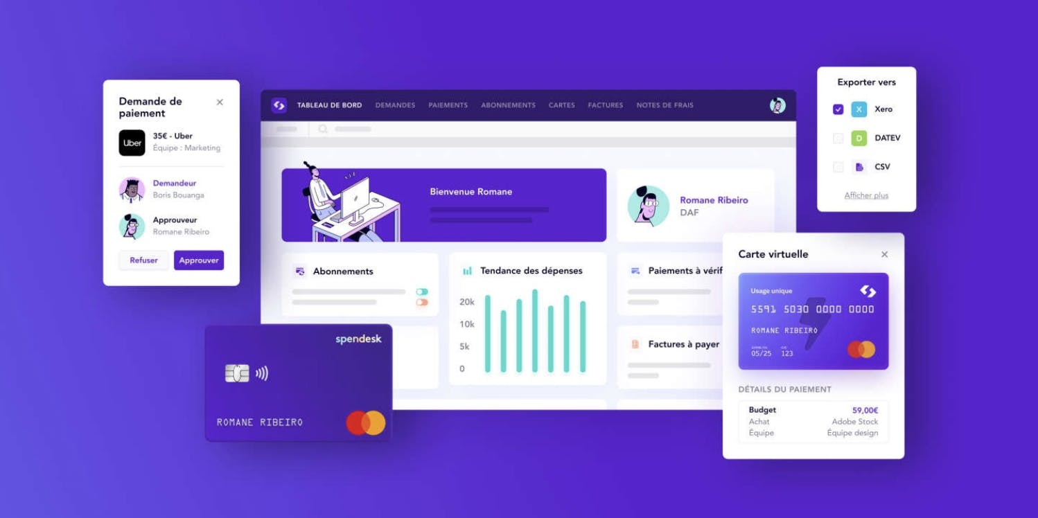 Screenshot solution Spendesk