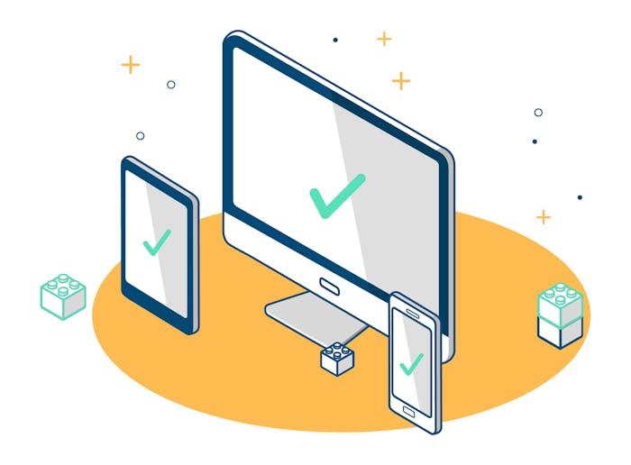 Immagine dispositivi responsive