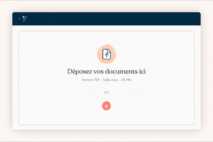 gif dépôt des documents à signer