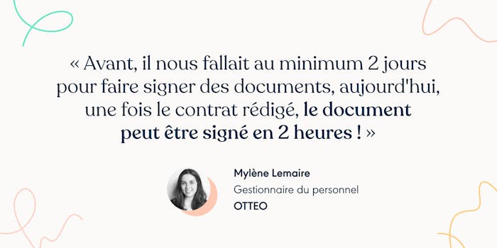 visuel citation client OTTEO