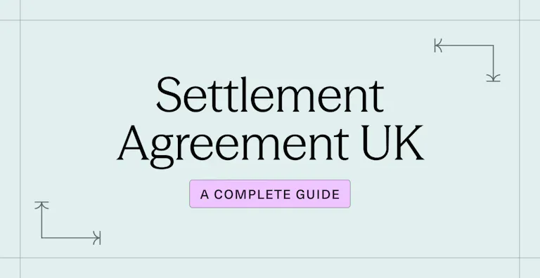Settlement Agreement UK