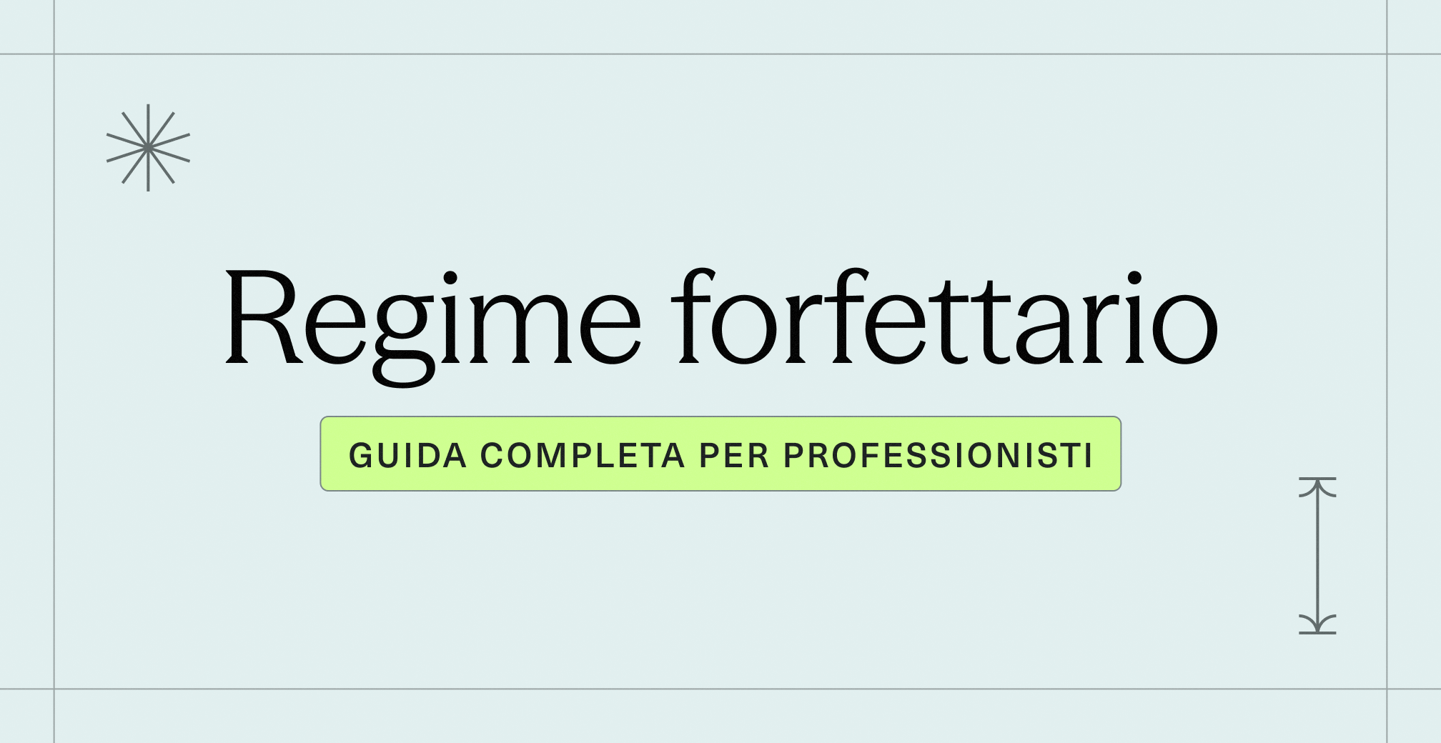Regime forfettario