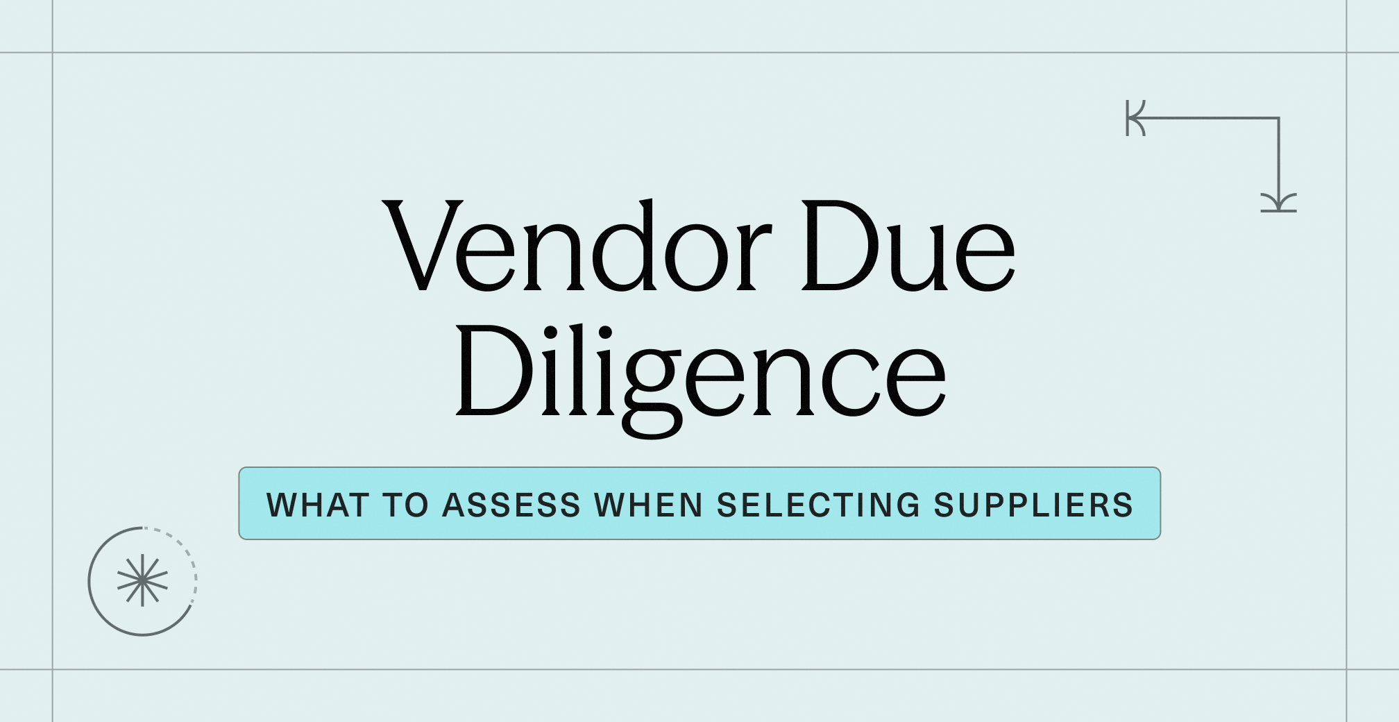 Vendor Due Diligence